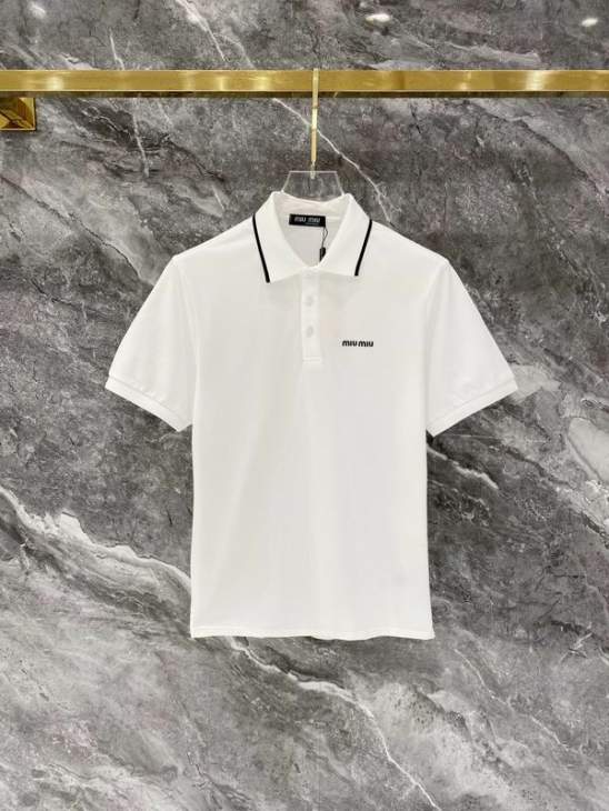 Picture of Miu Miu Polo Shirts Short _SKUMiuMiuM-3XLomtr0226311